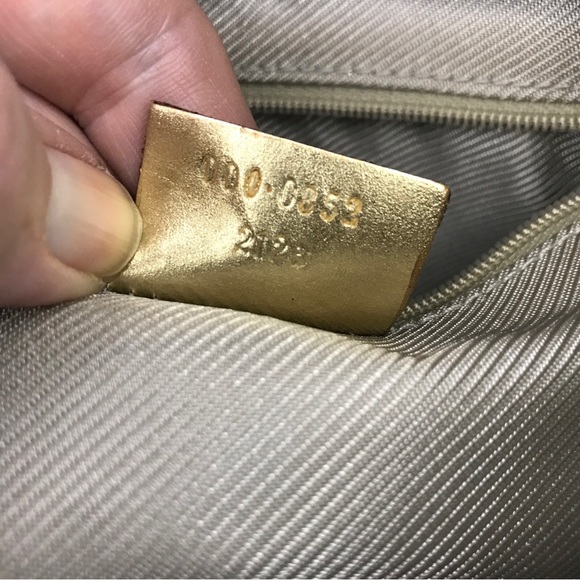 Vintage Gucci GG Canvas with Leather Bowling Satchel Bag 000 0852 2123  VGUC - Picture 14 of 16